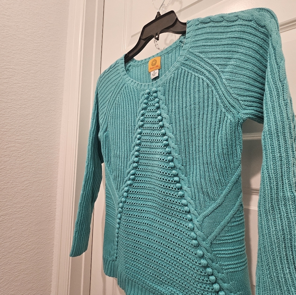 Ruby Rd. Crew Neck Sweater, Euc, Size Medium - image 5